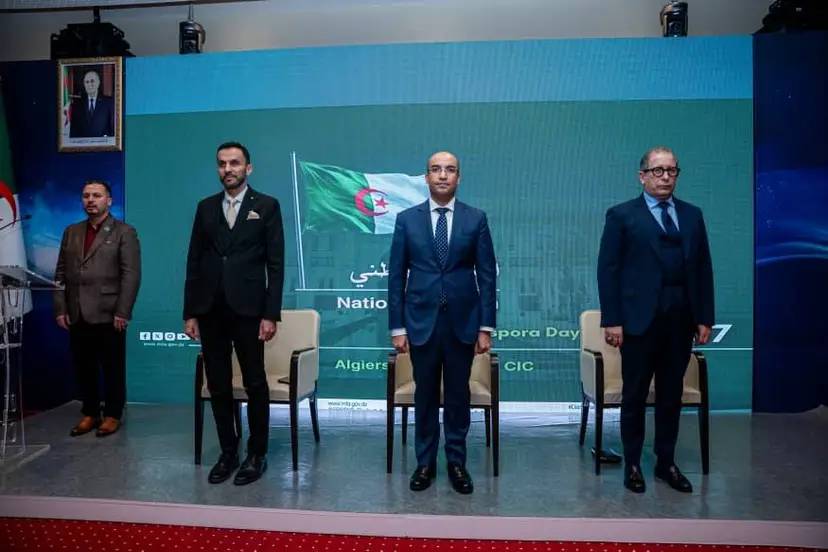 السيد شايب يشرف بمشاركة السيد كمال سيدي السعيد، و بمعية السيد واضح، على فعالية يوم الجالية، المنظمة في إطار النسخة الرابعة من المؤتمر الإفريقي للشركات الناشئة